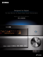 Yamaha RXV-4600 - Brochure